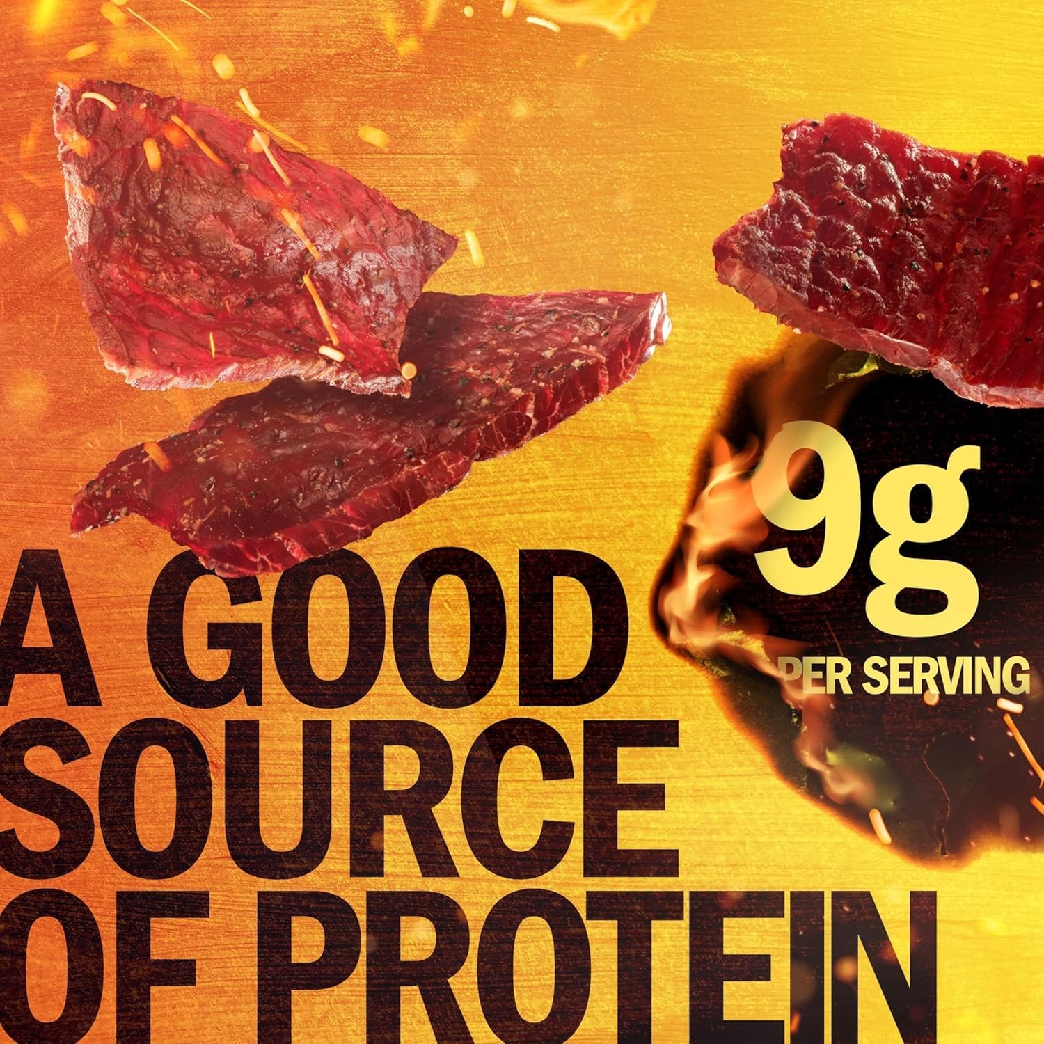 Jack Link’s Beef Jerky, Sweet & Hot, Large Jerky Bags Flavorful Meat Snacks,…
