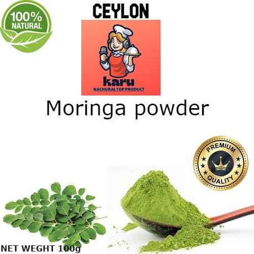 moringa leaves powder CEYLON 100% NATURAL MO OF BEST