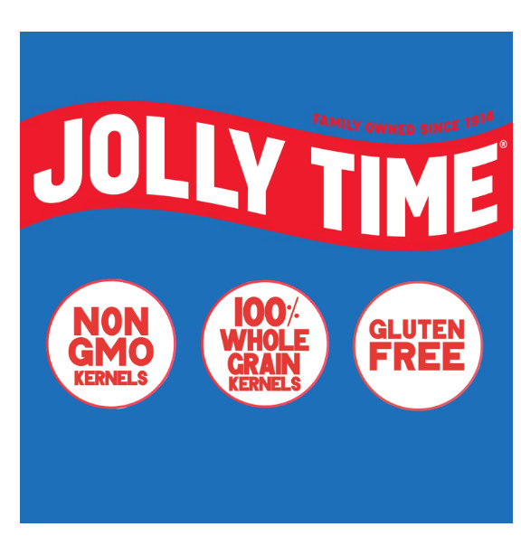 JOLLY TIME The Big Cheez Gourmet Cheddar Cheese Microwave Popcorn 24 Bags, 3.5 o