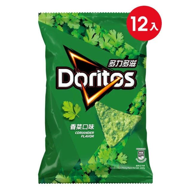[Dortios] Boxed Series, Coriander/ Century Egg 102g x 12/ Box 多力多滋箱裝系列 香菜, 皮蛋口味
