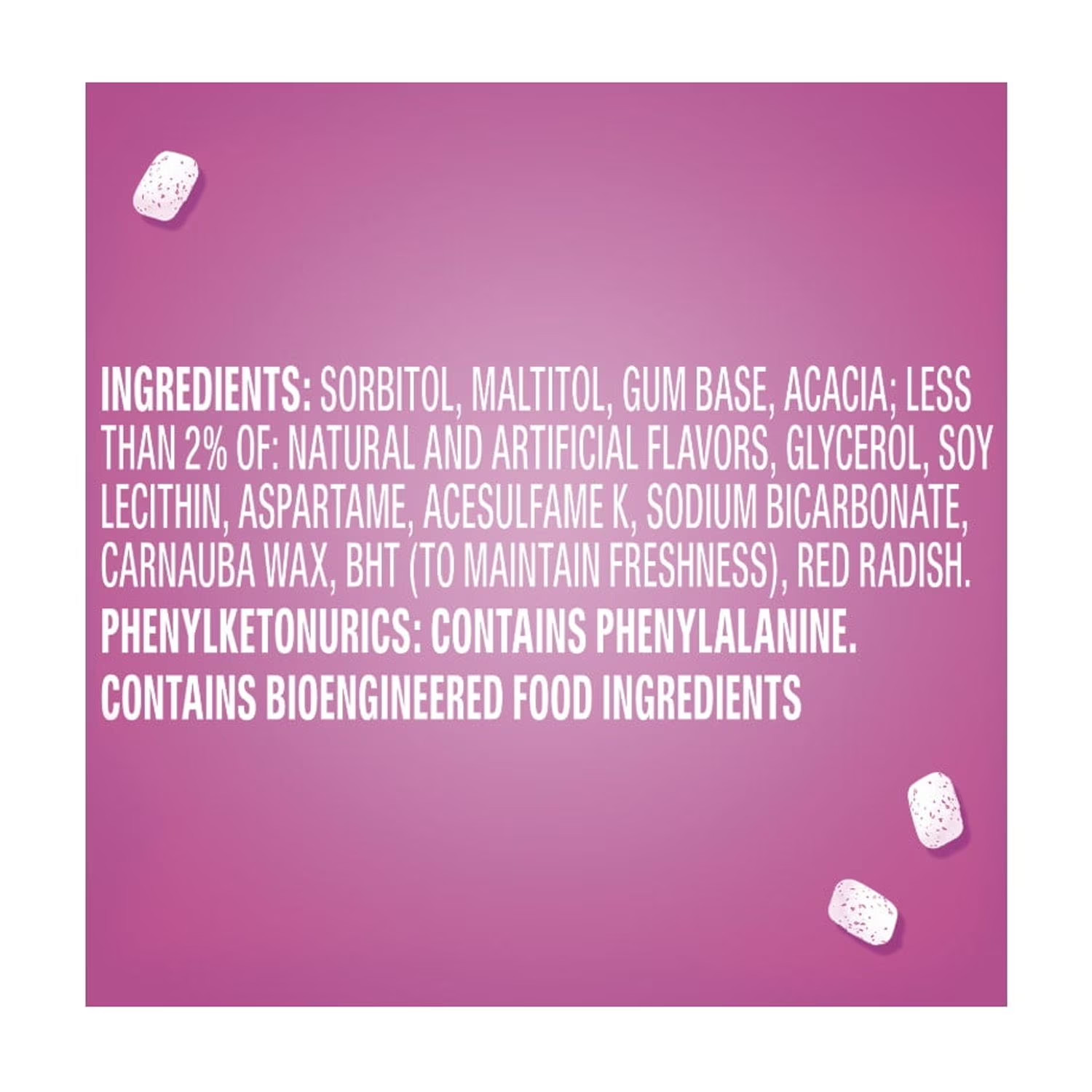 2 pack Orbit Bubblemint Sugar Free Chewing Gum, Value Pack – 180 Ct each bag
