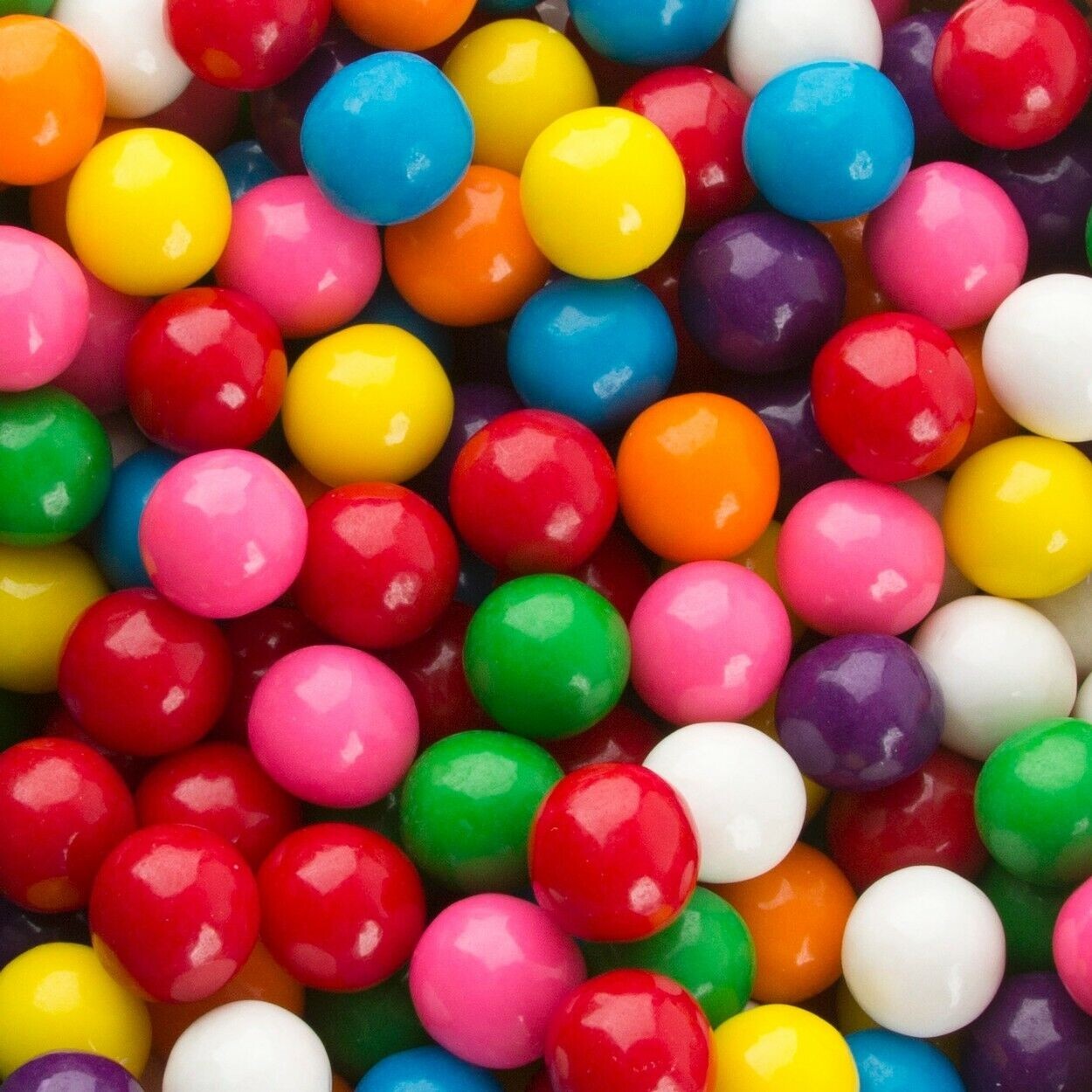 Assorted 1/2″ Dubble Bubble Candy Gumballs 5 Pound Machine Bulk Vending Gum Ball