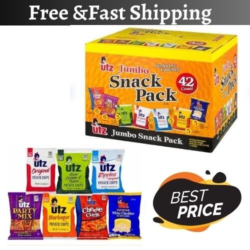 Utz Jumbo Snack Pack (1 oz., 42 ct.)