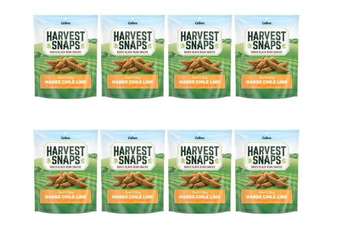 (8 PACK) HARVEST SNAPS MANGO CHILE LIME VEGGIE CHIPS