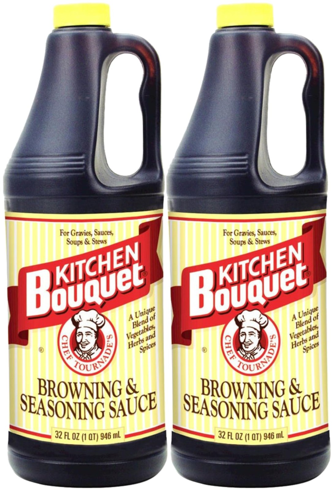 Kitchen Bouquet Browning and Seasoning Sauce, 32 Ounce (Pack of 2)
