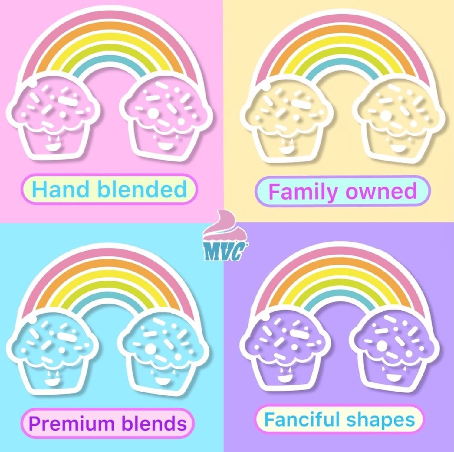 Pastel Easter Edible Sprinkles – Metallic Mix for Cake & Cupcake Decoration