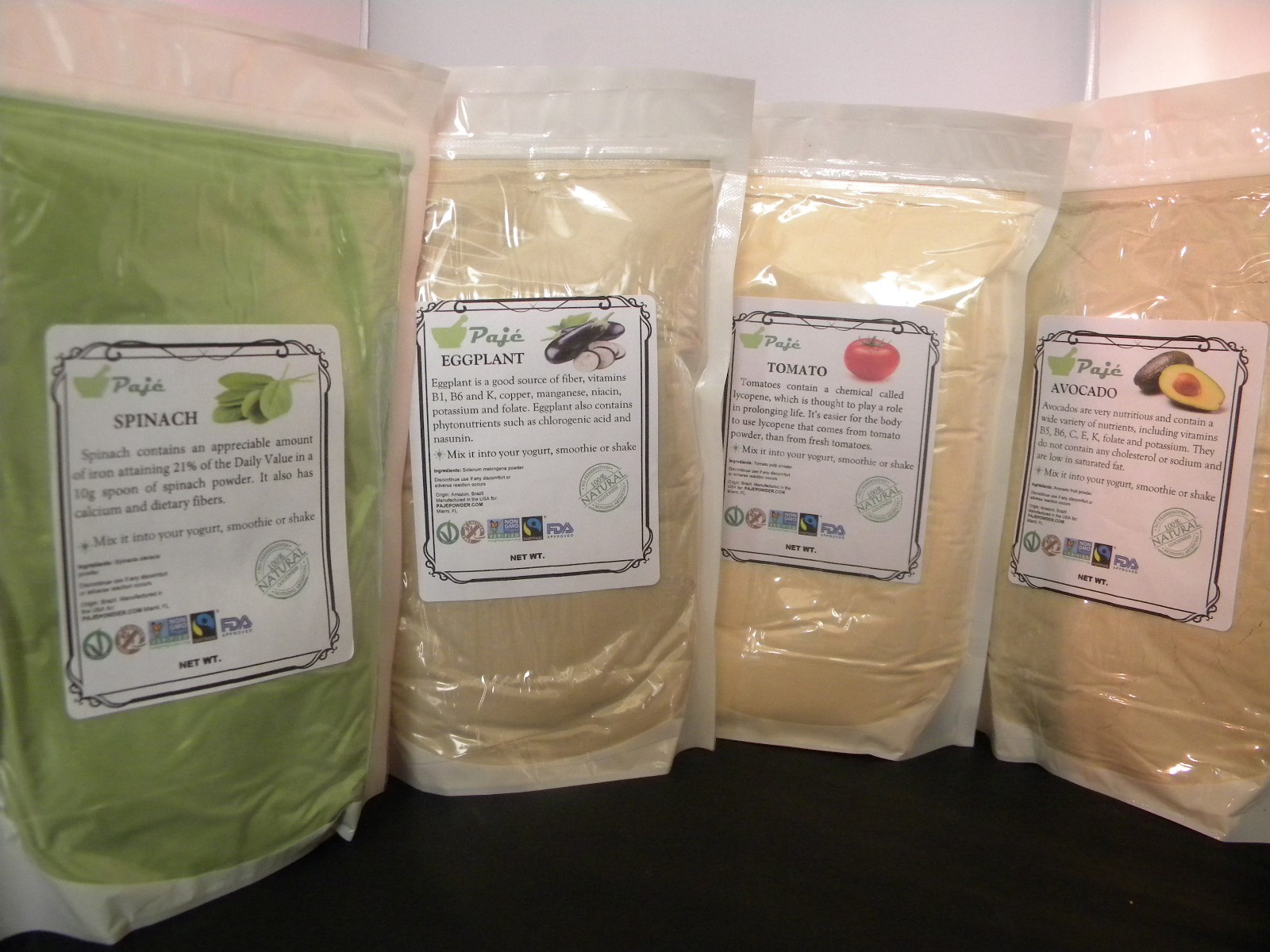 GUAVA goiaba fruit powder 16oz 1lb PAJE protect cells, folate , mg, cu, vitC