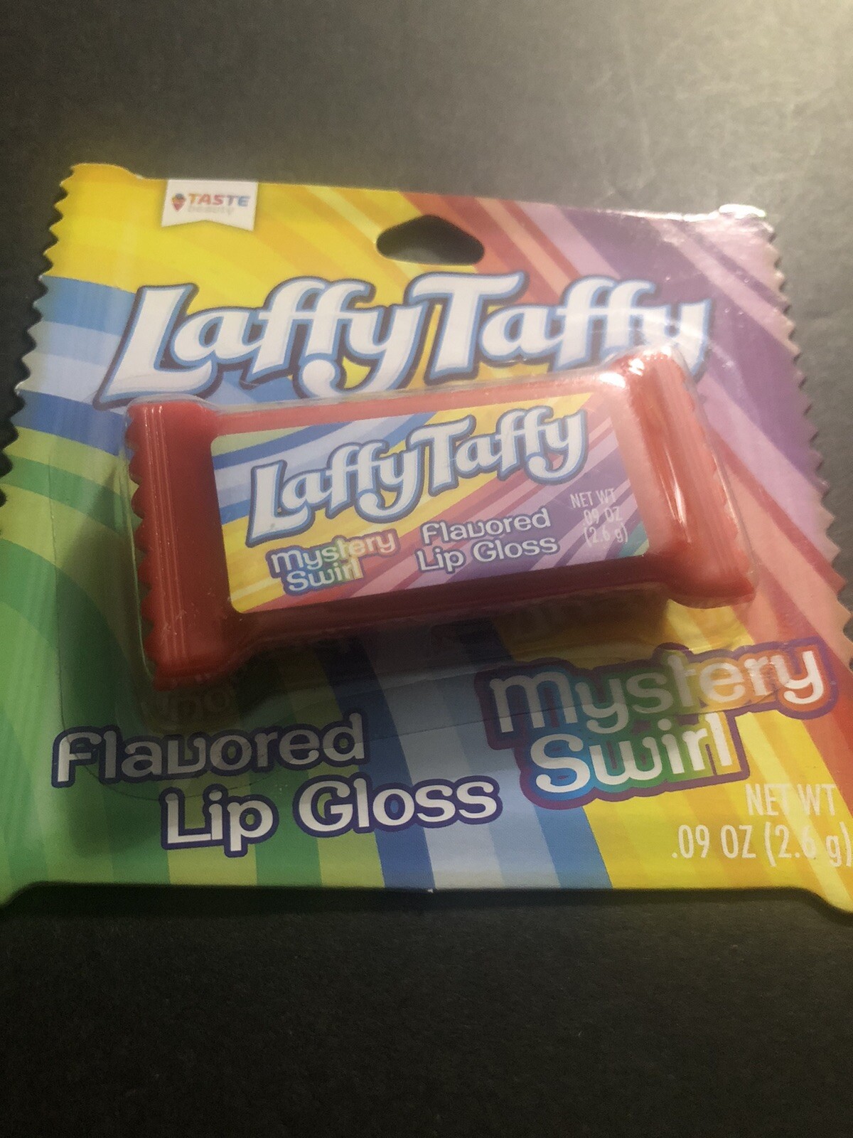 LAFFY TAFFY Vintage Candy Mystery Swirl Flavored Lip Gloss Lipgloss NIP