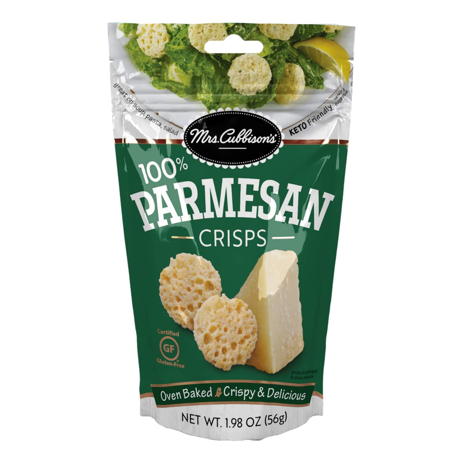 Mrs. Cubbison’s 100% Parmesan Crisps – 1.98 Ounce (Pack of 1),