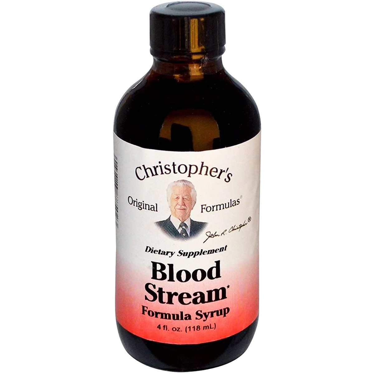 Blood Stream Formula Syrup Dietary Supplement By Christopher’S 4 Fl Oz 1 Pack