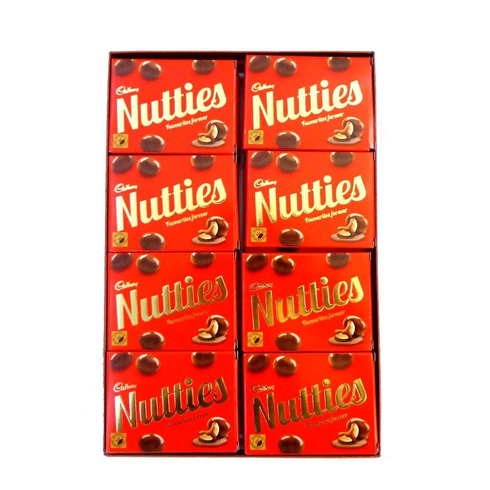 Cadbury Nutties Chocolate Pack 30 gram Pack of 10 With Free Shipping