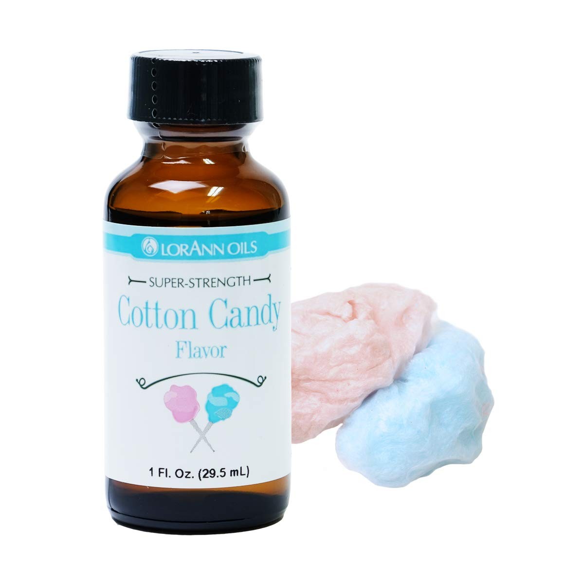 Flavoring Cotton Candy Super Strength 4X Stronger Than Extracts 1 fl oz