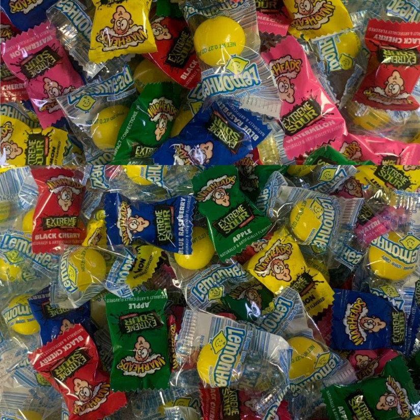Lemonheads + Warheads Sour Candy MIX – 1 LB / 2 LB / 3 LB – CHRISTMAS SALE!