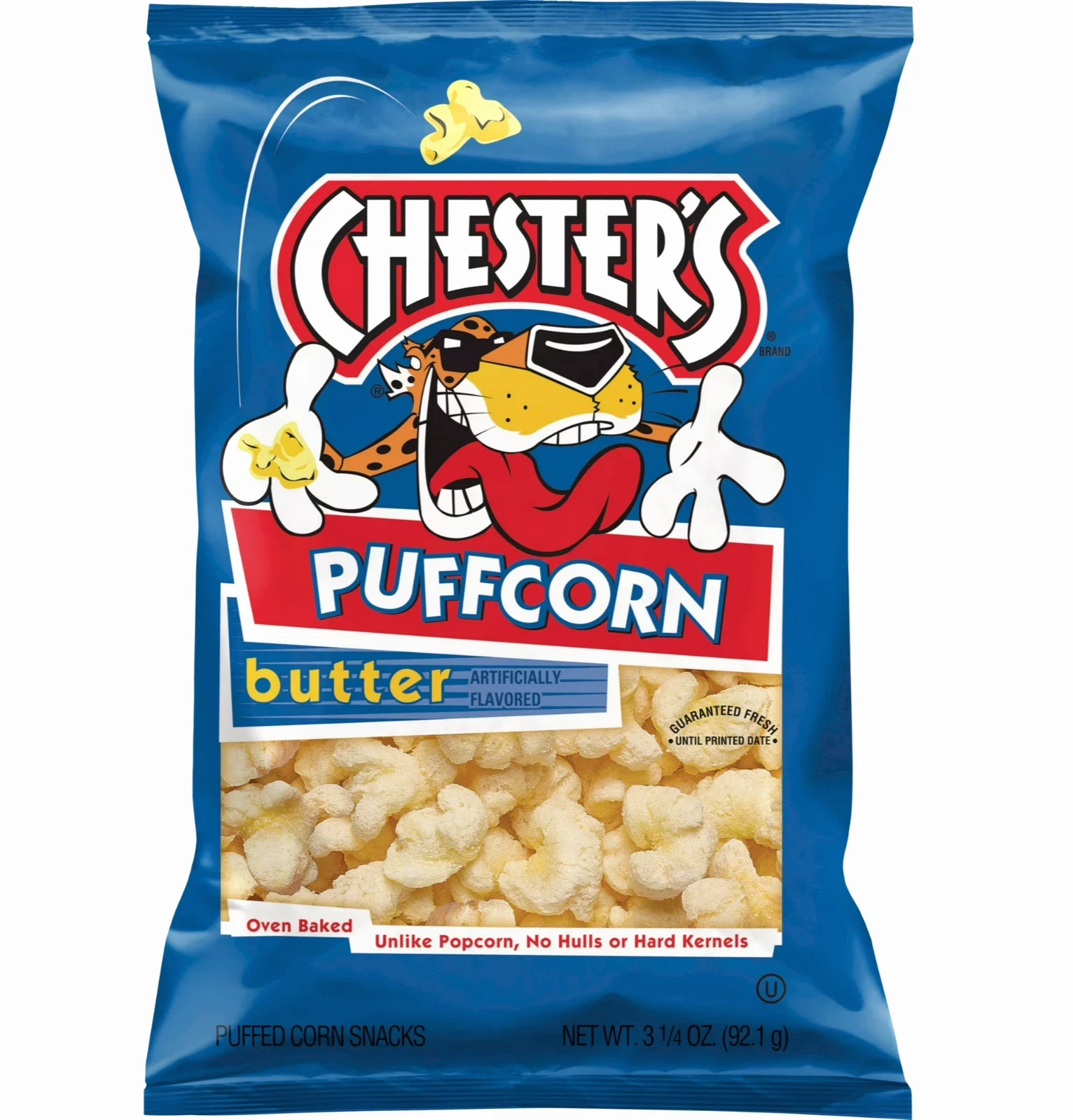 Chester s Puffcorn, Butter Flavor – 3.25 oz
