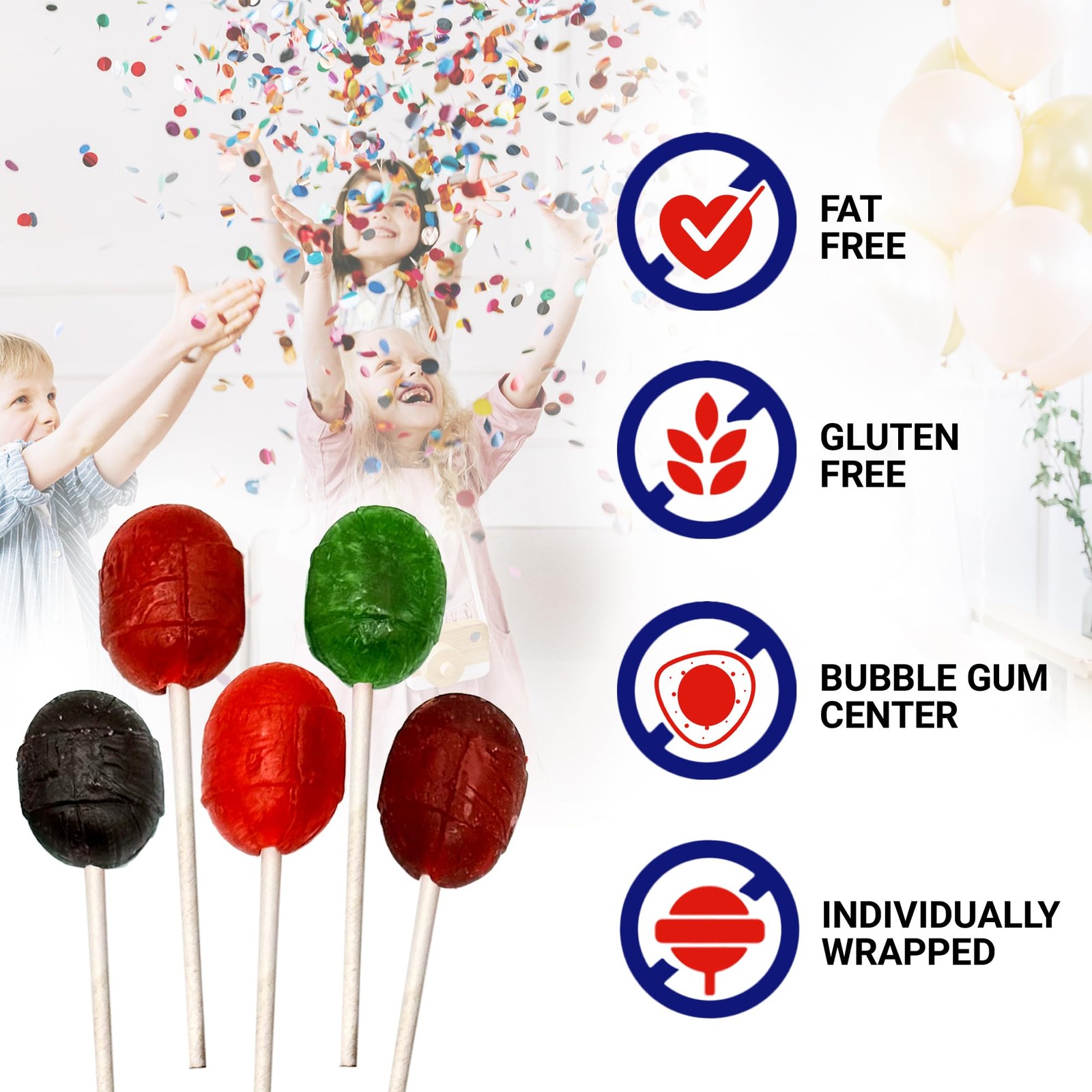 Blow Pops Lollipops – 1 Pound Bulk Bag (About 23 Pieces) – Assorted Fruit Fla…
