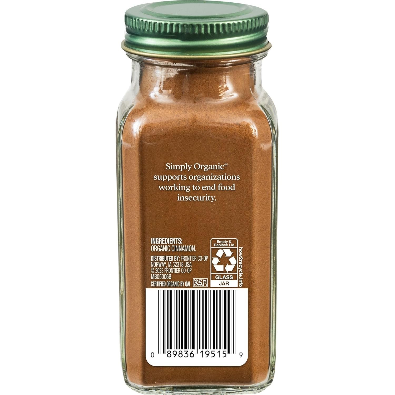«Simply Organic Ceylon Ground Cinnamon, 2.08 Ounce, Non-GMO Organic Cinnamon