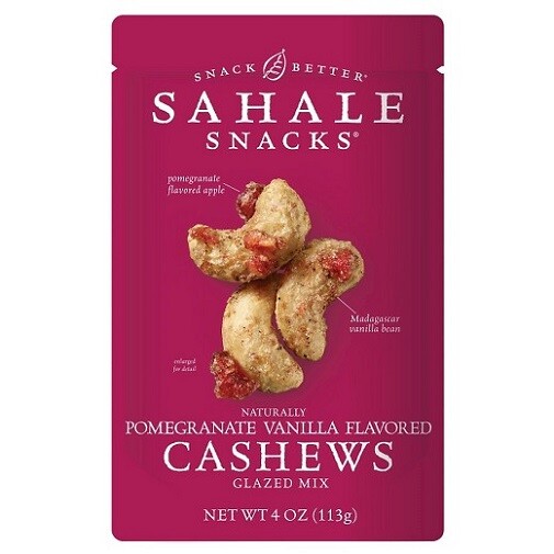 Sahale Snacks Cashews Pomegranate Vanilla Glazed Mix