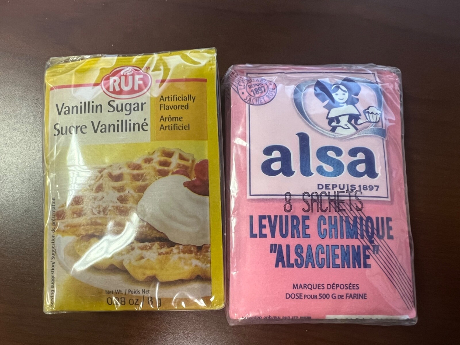 Alsa – French Cake Baking Powder- Vanillin Sugar By RUF