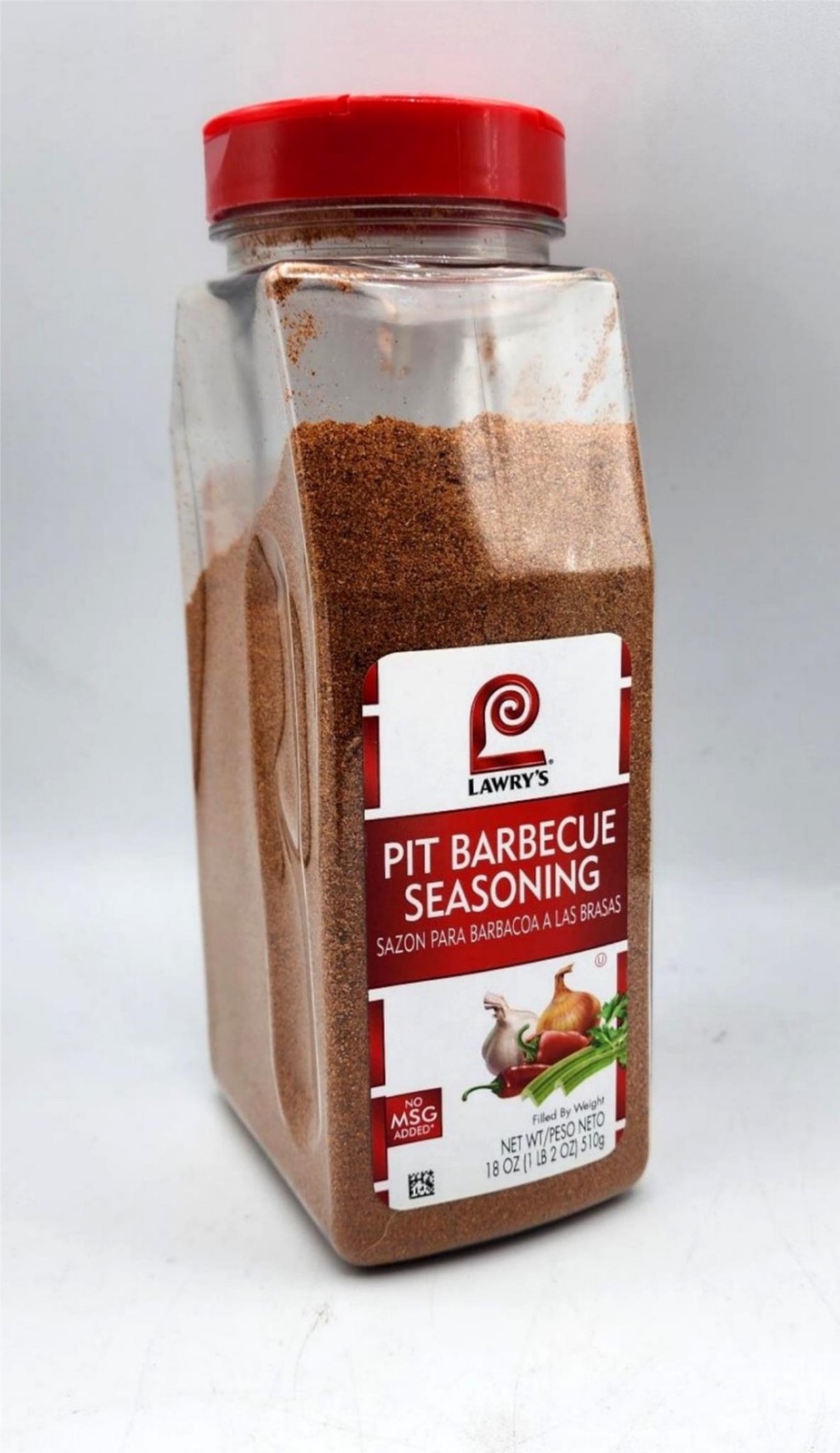 LAWRYS (McCormick) PIT BARBEQUE BBQ Seasoning Spice Dry Rub Grillin 18oz SEALED