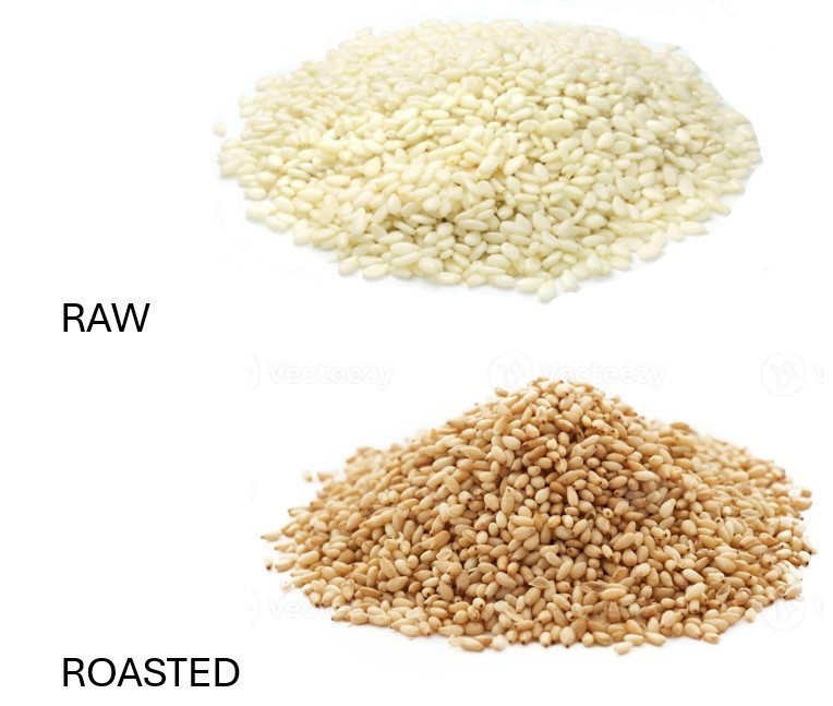 Forest White Sesame Seeds Whole Raw 100% Pure Natural Non-GMO Kosher Vegan