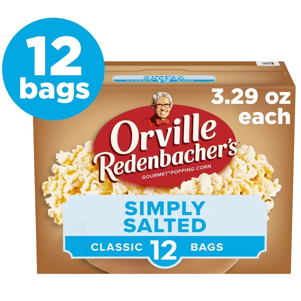 Microwave corn Simply Salted Flavor Natural 3.29 oz 12-Count Value Pack