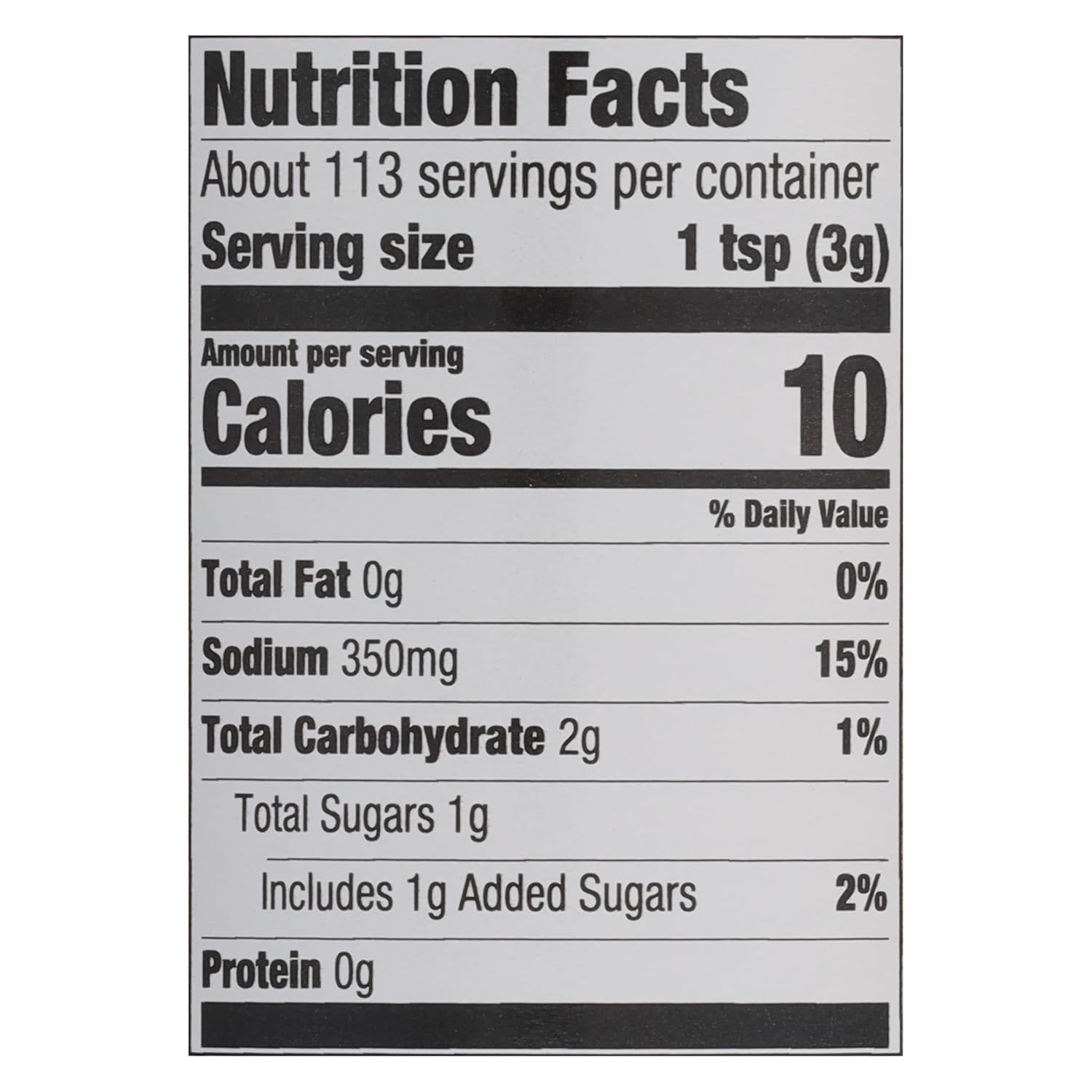 Smoky Brown Sugar Dry Rub, 12 Ounce Shaker