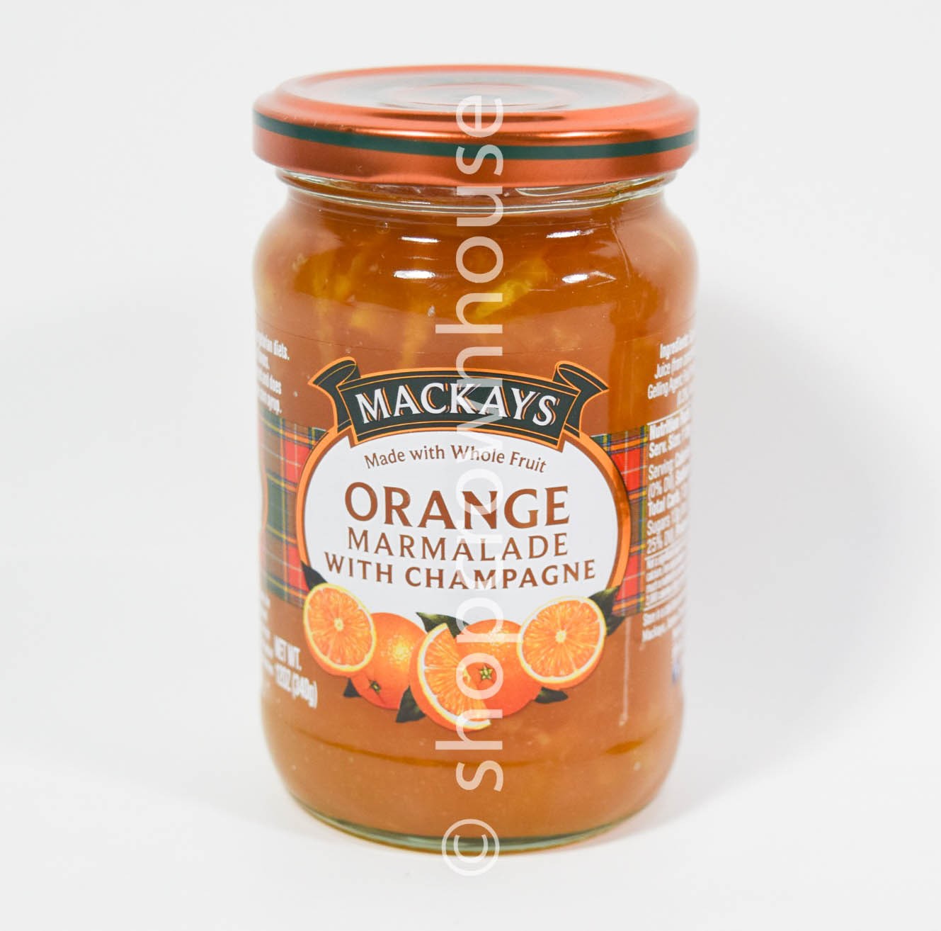 Mackays ORANGE MARMALADE With CHAMPAGNE Gluten Free 12oz 11/2027