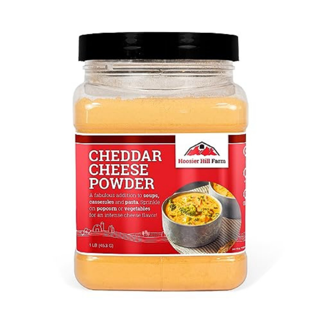 Hoosier Hill Farm Cheddar Cheese Powder, 1LB (Pack of 1) Free & Fast Shipping