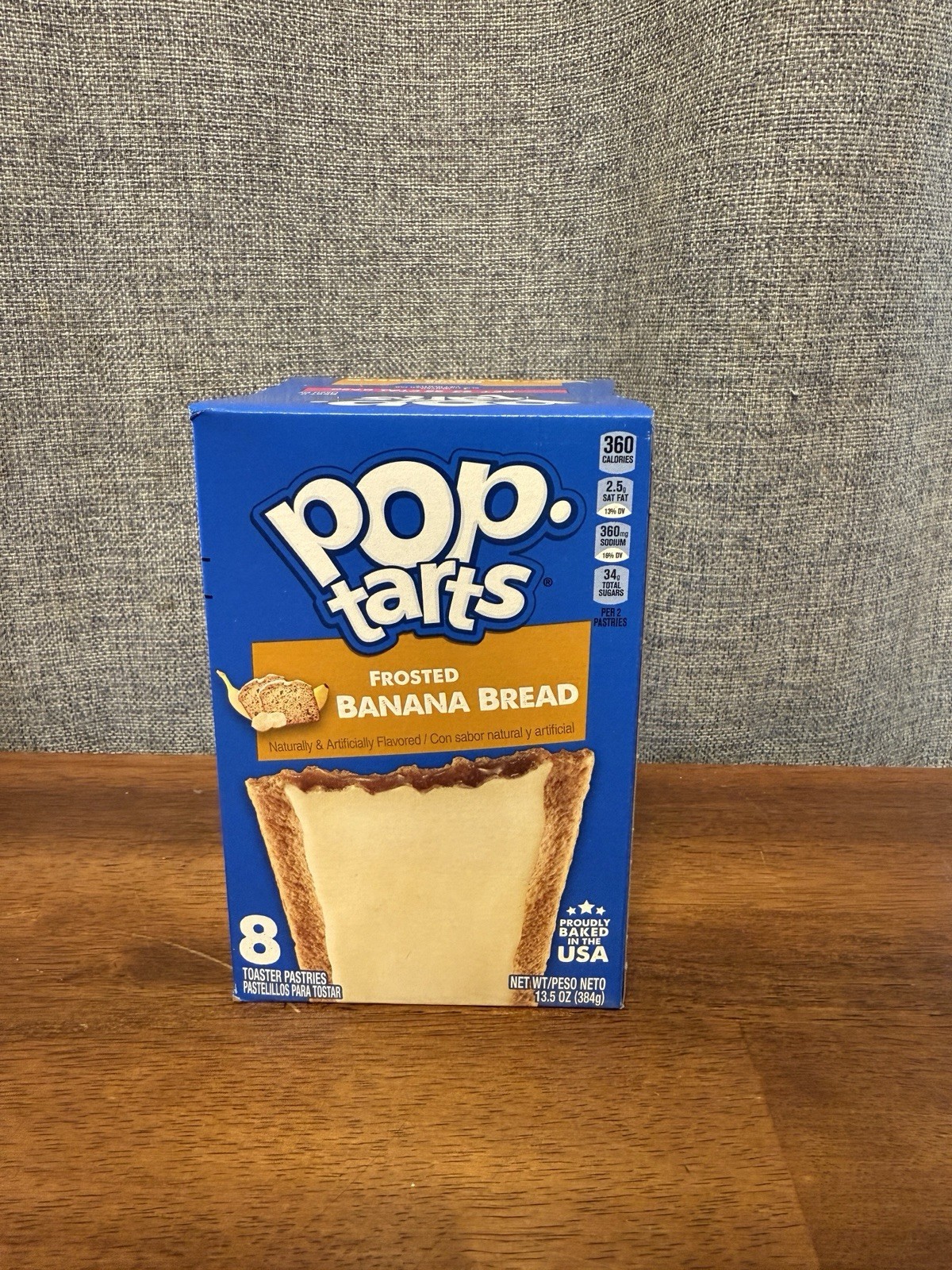 Kellogg’s Pop Tarts FROSTED BANANA BREAD Toaster Pastries 10/2026