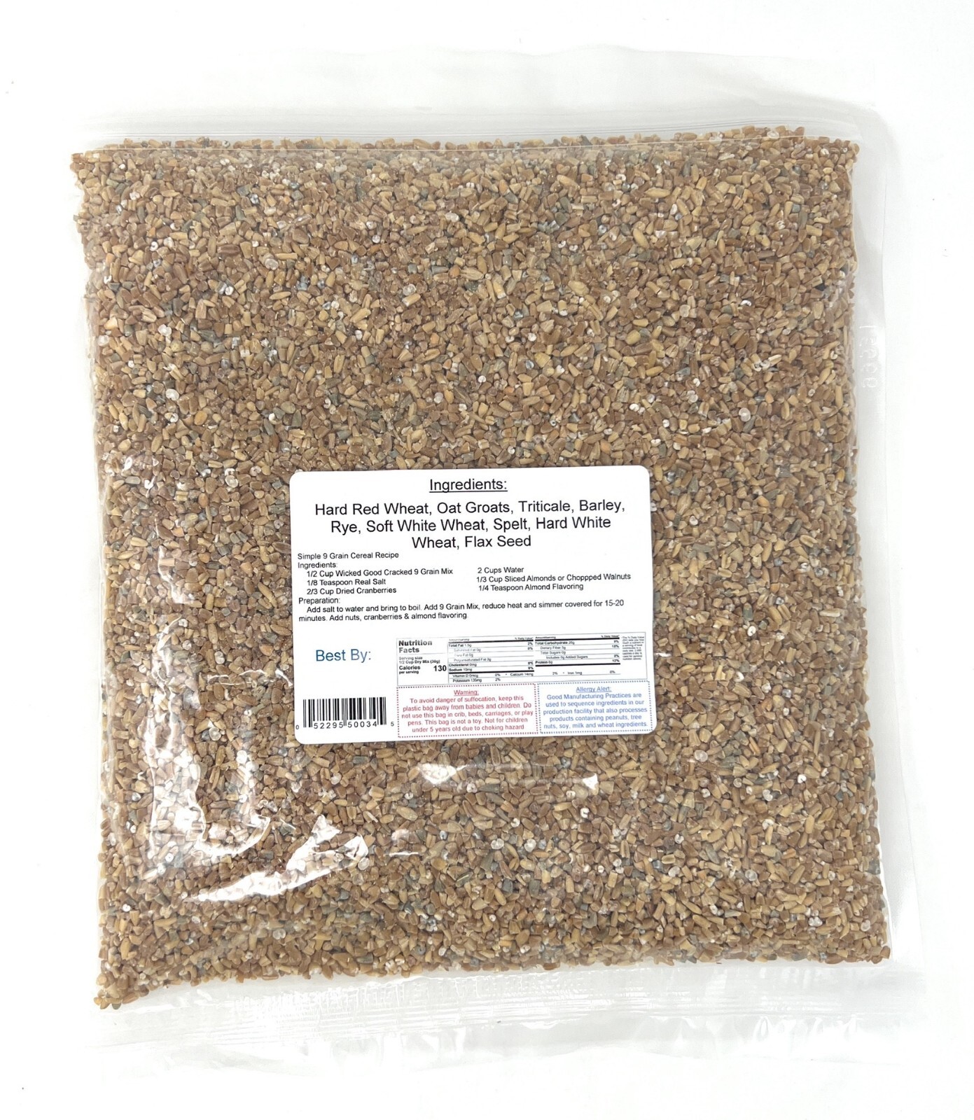 Wicked Good Cracked 9 Grain Mix, 2 lb. Bag ~ YANKEETRADERS® ~ FREE SHIPPING