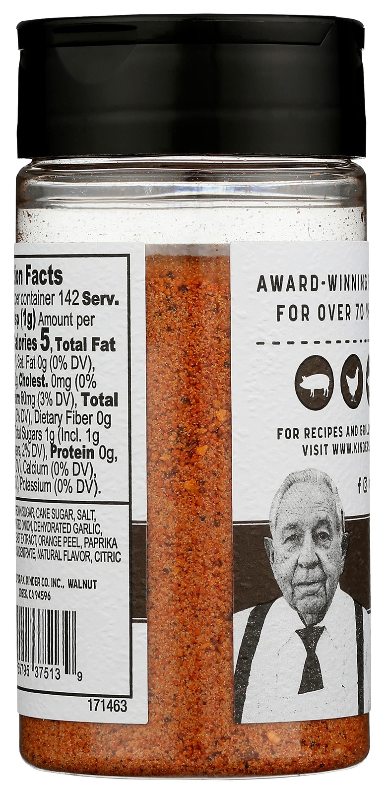 KINDER’S Brown Sugar BBQ Rub, 5 Ounce