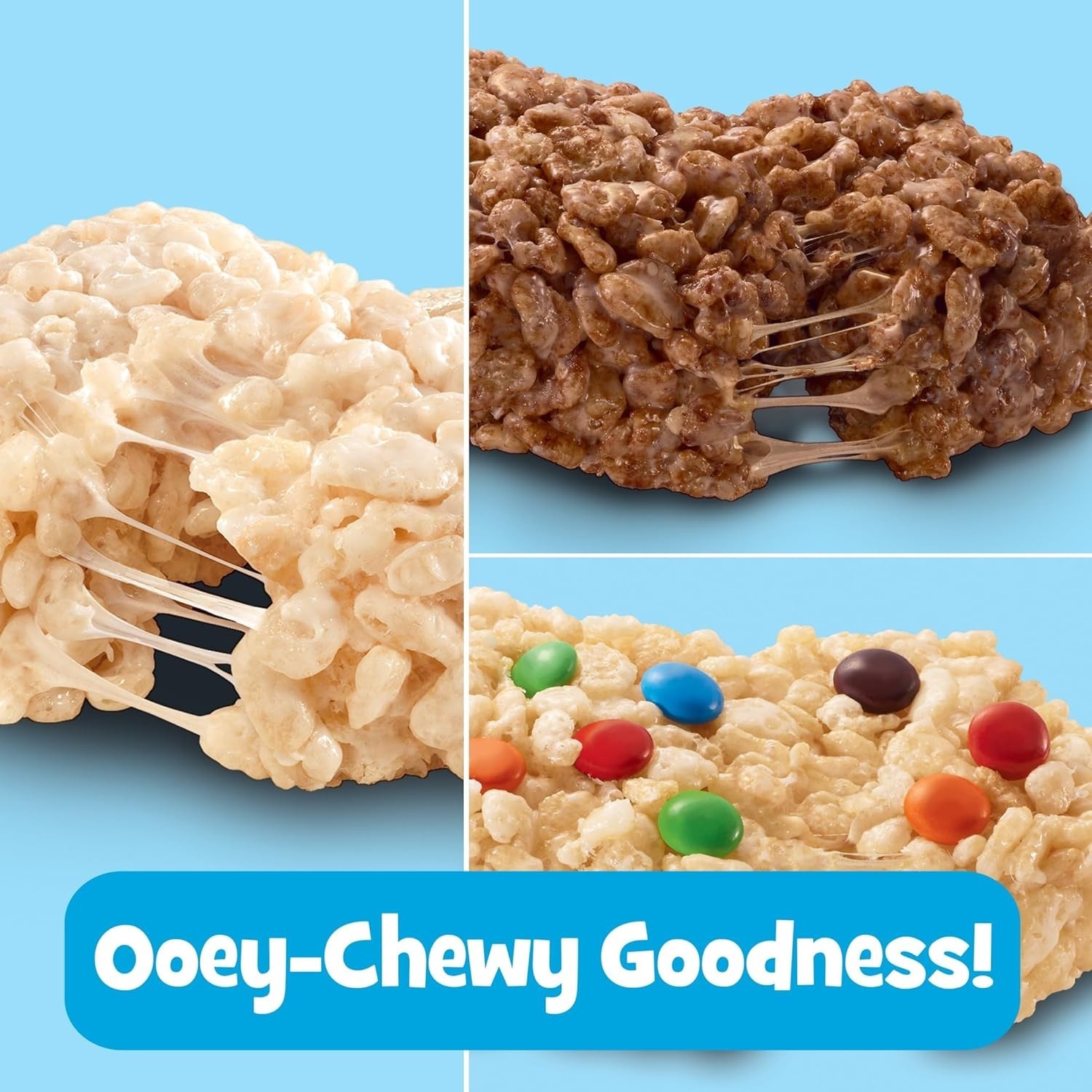 Rice Krispies Treats Crispy Marshmallow Squares Kids Snacks Cereal Bars 12.1 oz