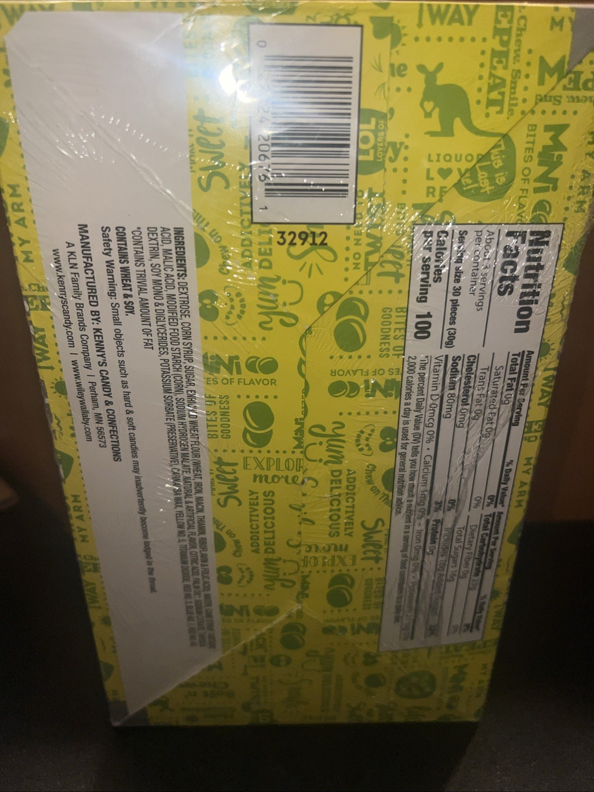 Wiley Wallaby Outrageous Drops 18 3 Oz Packs 2/1/2026
