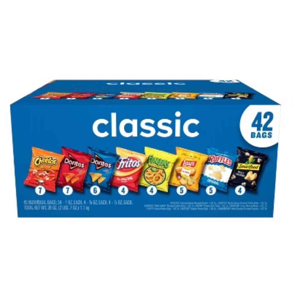 42ct Frito-Lay Variety Pack Classic Mix