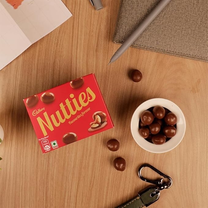 Cadbury Nutties Chocolate (30 gm / 1.05 oz Each) – Select Pack