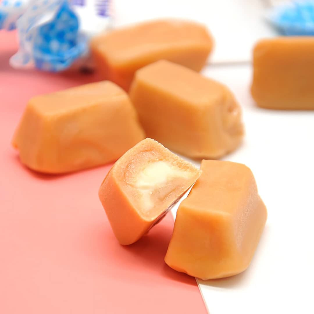 Ukrainian Sweets ROSHEN Candy «Milky Splash» Caramel Creamy Toffee 200g 7 oz