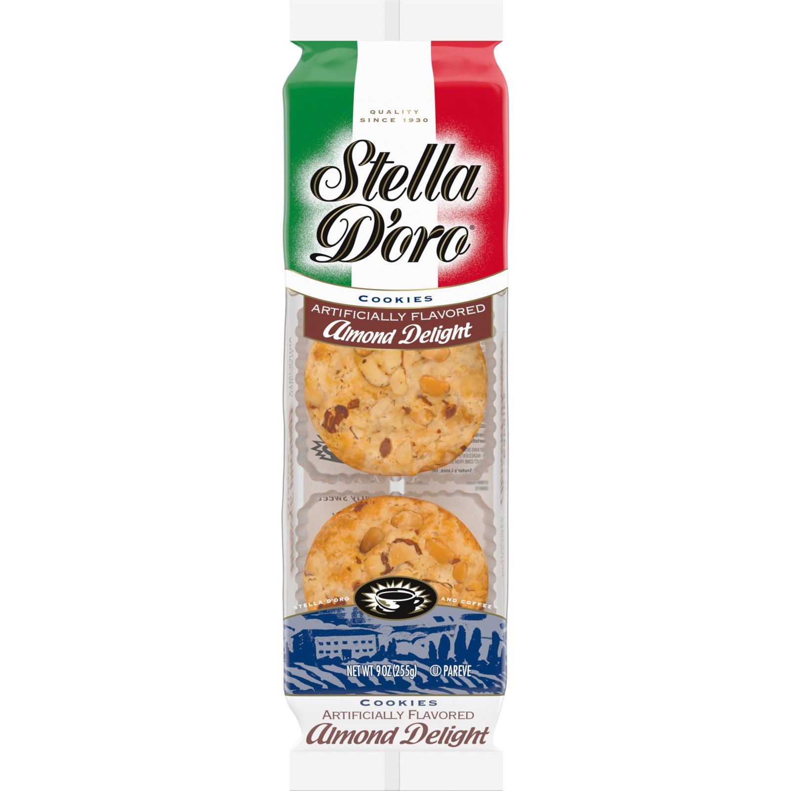 Stella D’oro Cookies, Almond Delight, Vegetarian & Kosher, 9 Oz