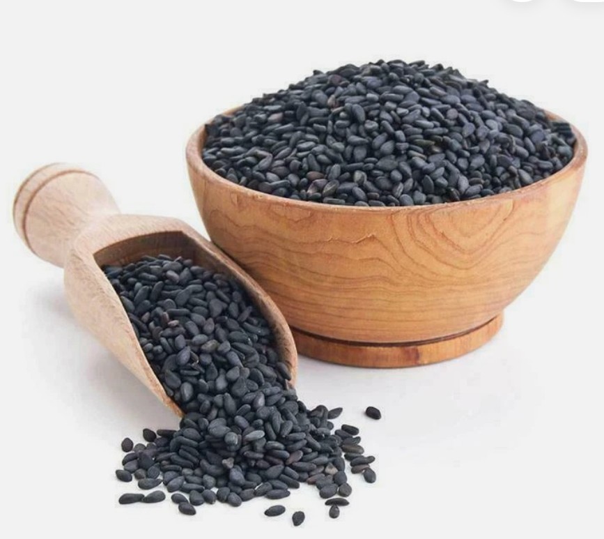 Sweet Garden Black Sesame Seeds Powder 12.36 oz Instant Cereal Snack Drink Vegan