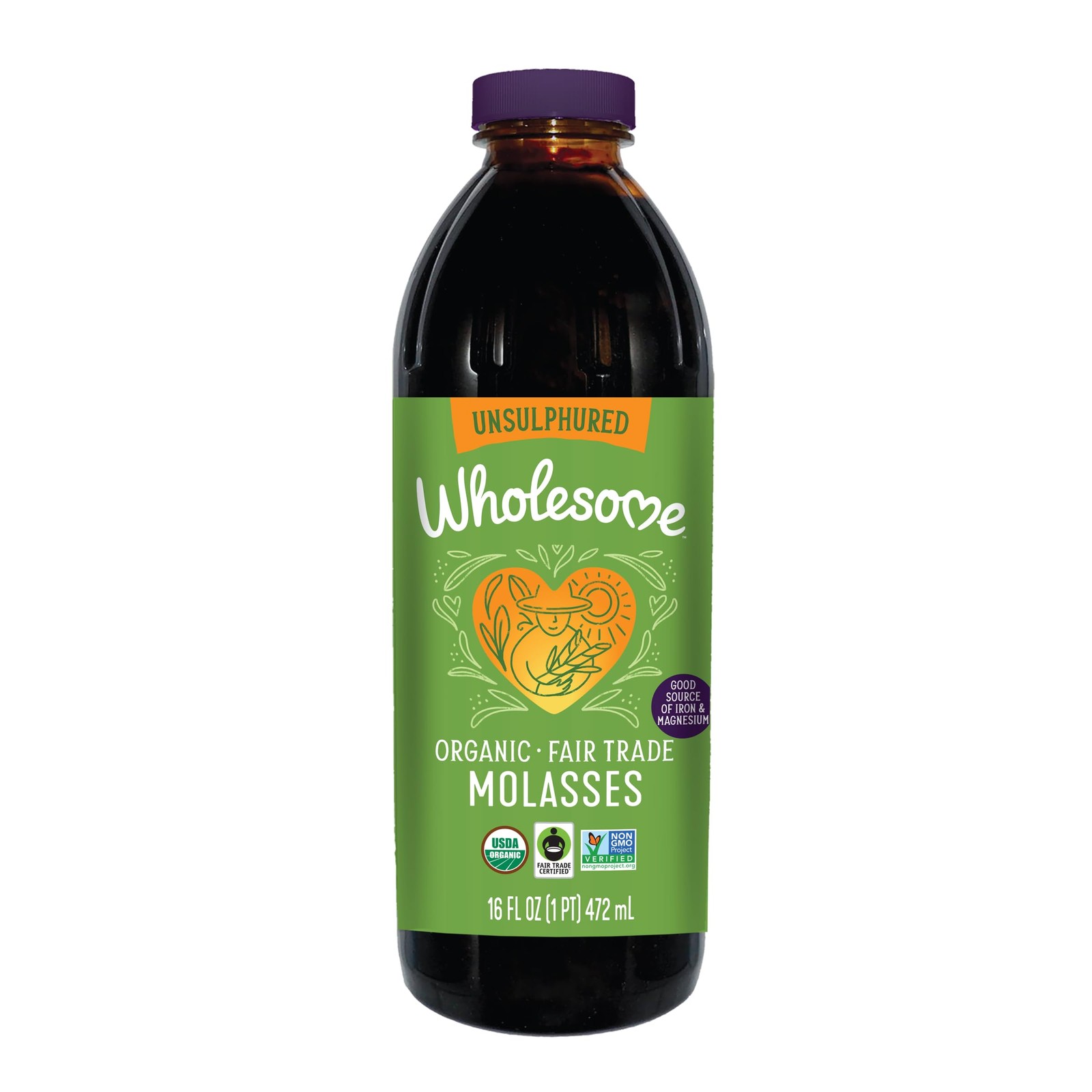 Sweeteners, Blackstrap Molasses, 16 oz