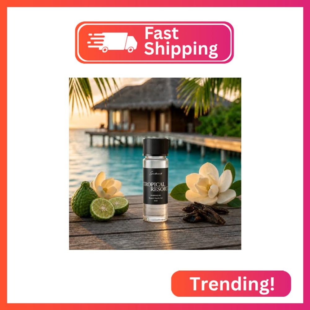 Scentiment Tropical Resort Diffuser Oil – Premium Hotel Scent with Notes of Berg
