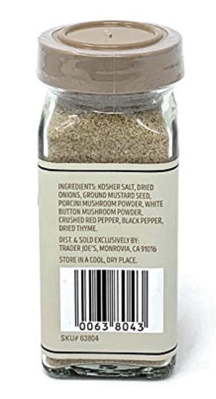 Trader Joe’s Mushroom & Company Multipurpose Umami Seasoning Blend (2.1 oz, 60g)
