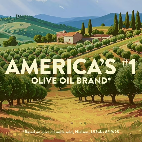 Pompeian Smooth Extra Virgin Olive Oil – 16 fl oz (Pack of 2)