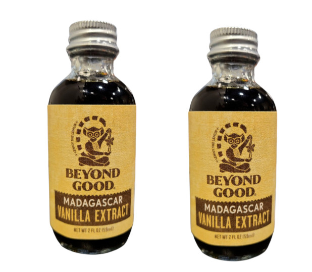 LOT OF 2 Beyond Good Pure Madagascar Vanilla Extract 2 fl oz SEALED! EXP:10/2025