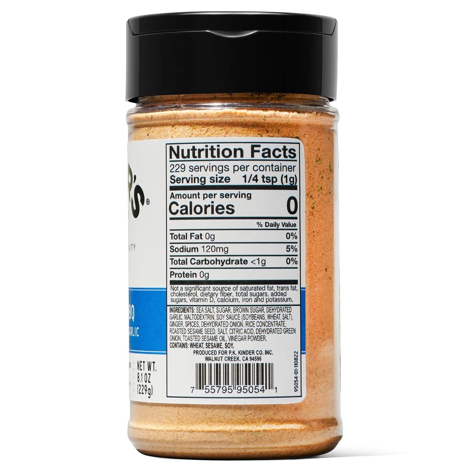 Kinder’s Japanese BBQ Rub and Seasoning (8.1 Ounce) 8 Ounce (Pack of 1)
