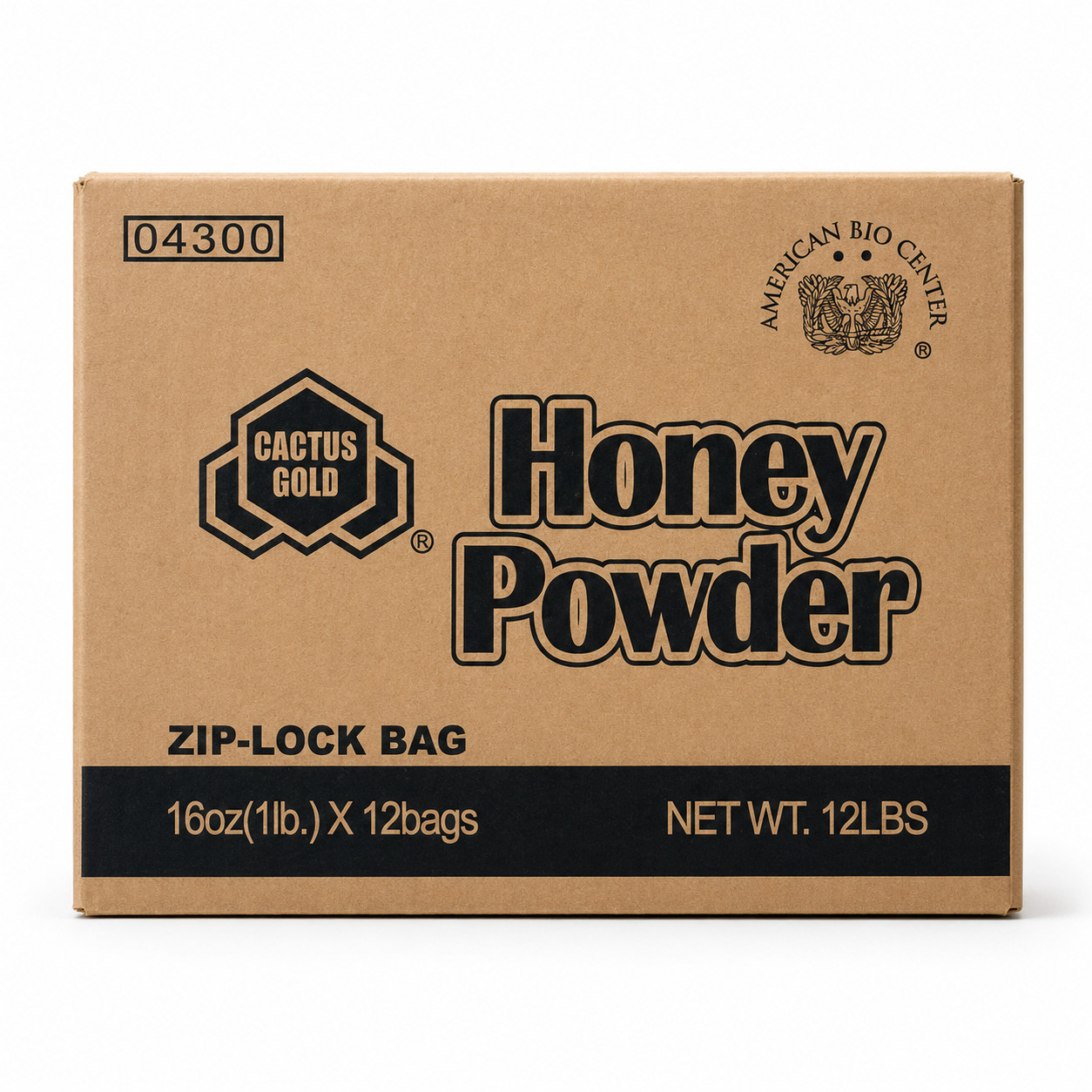 Cactus Gold Honey Powder 1LB Unit 12 Pack