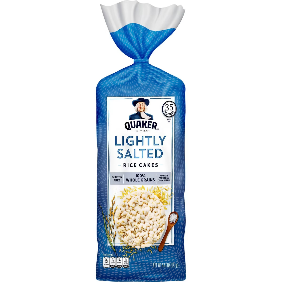 Quaker Lightly Salted Gluten Free Large Rice Cakes – 4.47oz