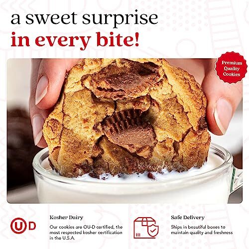 David’s Cookies Peanut Butter Chunk Fresh-Baked Assorted Flavor Names , Sizes