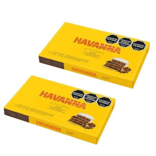 2-Pack Havanna Alfajor Boxes (6 Mixed Ea) Chocolate & Meringue w/ Dulce de Leche