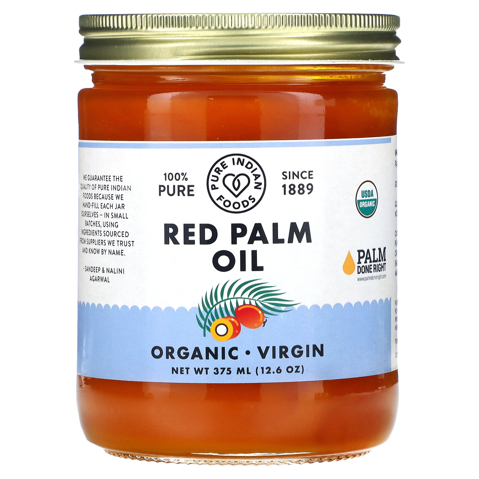 Red Palm Oil, 12.6 oz (375 ml)