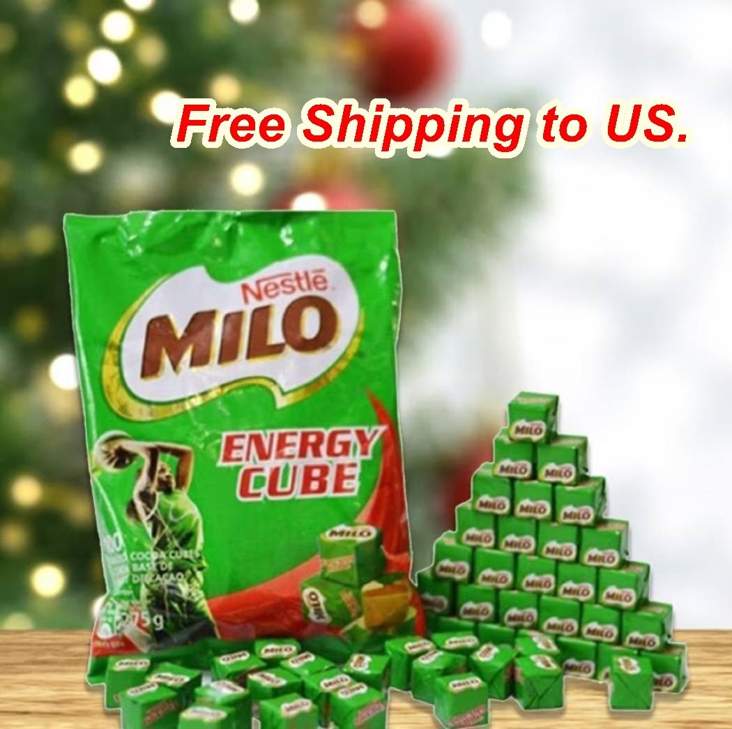 100pcs/Pack Nestle Milo Energy Cube Choco Crunchy 275 g. Made in Thailand